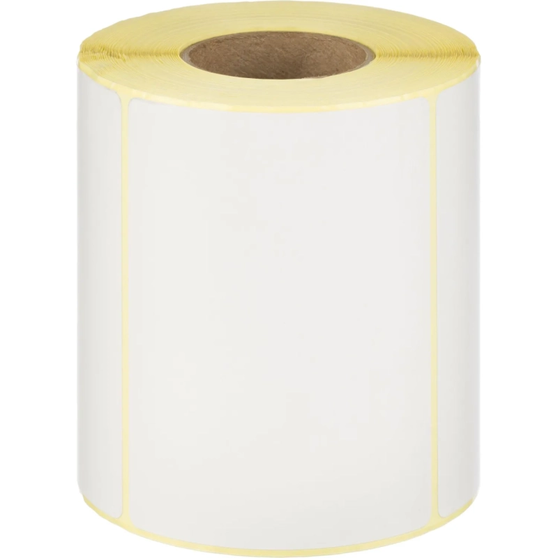 Термотрансферные этикетки ПГЛ 100х72, 500 шт/рул, вт.40 6рул/уп(спайка)