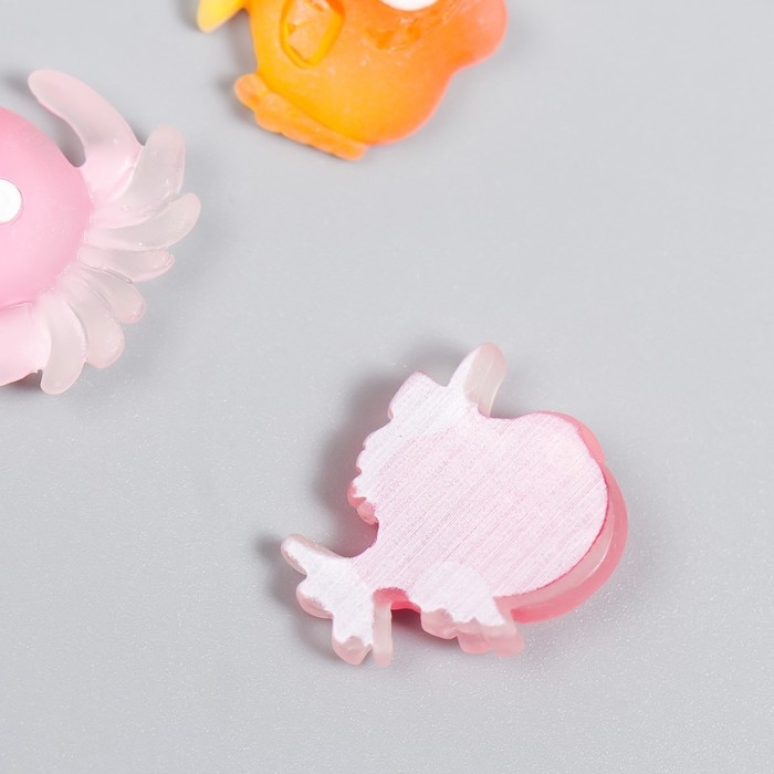 Декор для творчества пластик Декор для творчества пластик "Аквариумные рыбки с большими глазами" набор 10 шт 2,5х2 см