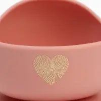 Тарелка детская на присоске и ложка, розовый, Mum&Baby Тарелка детская на присоске и ложка, розовый, Mum&Baby