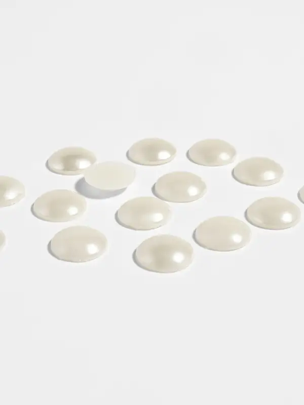 Стразы термоклеевые «Жемчуг», d=12 мм, 20 шт. Стразы термоклеевые «Жемчуг», d=12 мм, 20 шт.