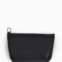 Косметичка дор Сетка 17*6,5*13,5, отд на молнии, черный Косметичка дор Сетка 17*6,5*13,5, отд на молнии, черный