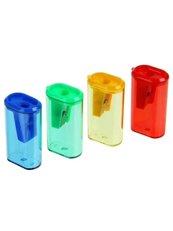 Точилка Calligrata &laquo;Стиль&raquo;, с контейнером, МИКС