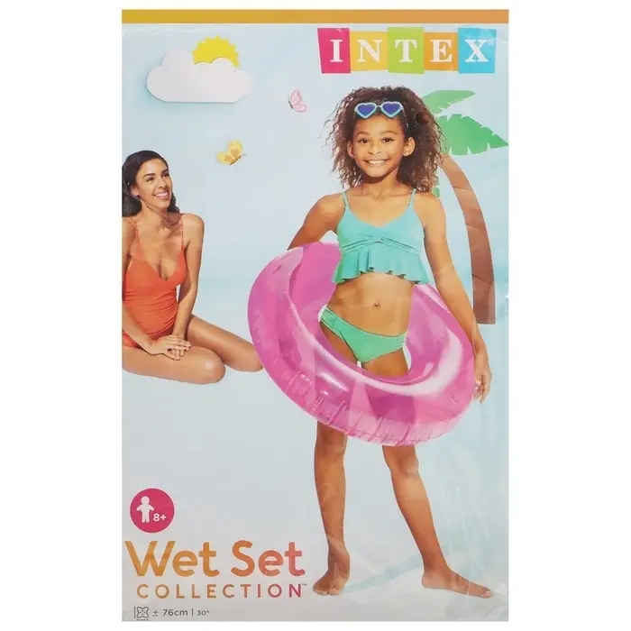 Круг для плавания &laquo;Льдинка&raquo;, надувной, d=76 см, от 8 лет, МИКС, 59260NP INTEX