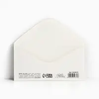 Конверт для денег «С Новым годом», шары красные, зелёные, 16.5 х 8 см