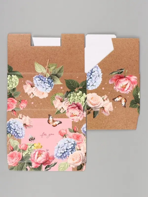 Коробка подарочная самосборная For you, 22&times;15&times;10 см