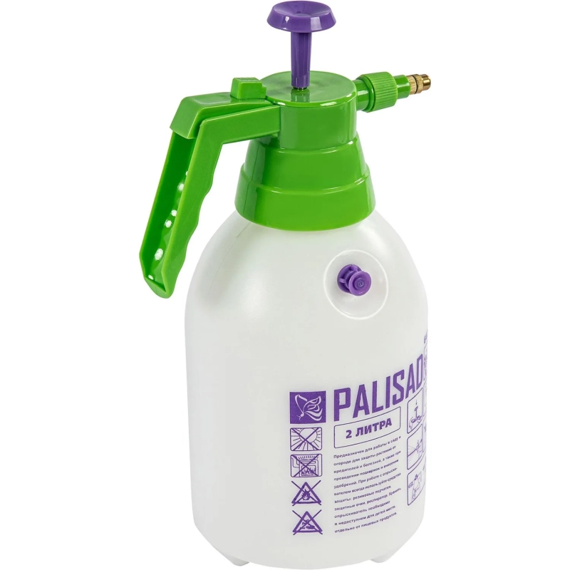 Опрыскиватель 2 л ручной с насосом и клапаном сброса давления Palisad 64738