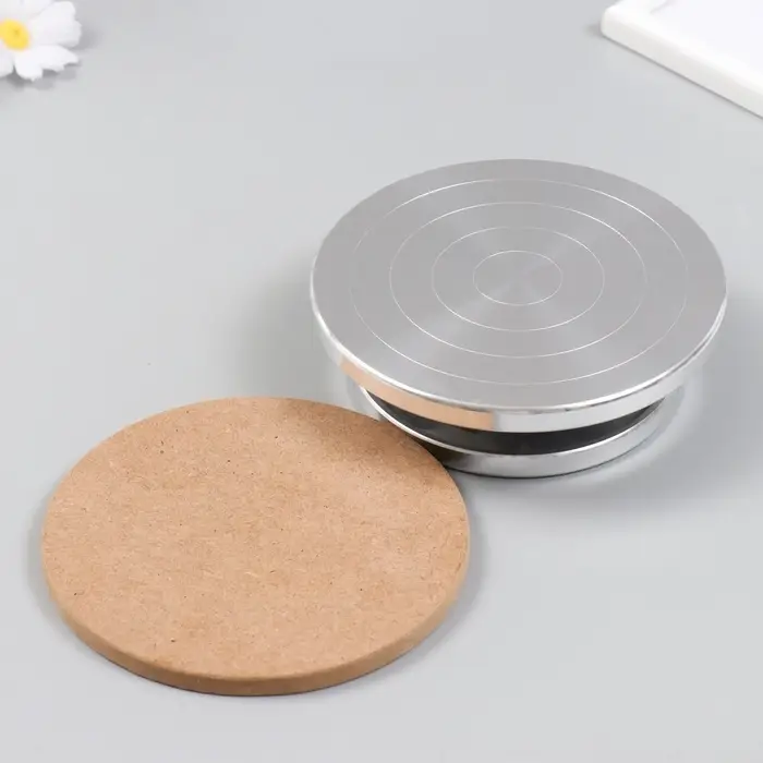 Гончарный круг металл с накладкой d=15 см