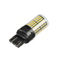 Автолампа светодиодная W21W 1156, 144 SMD, 12 В, CanBus, свет оранжевый