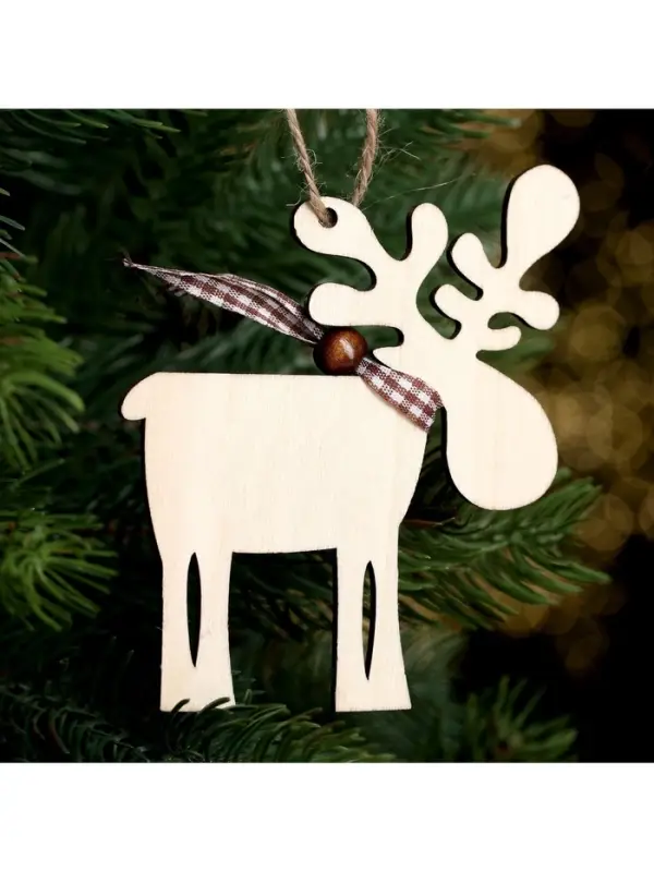 Елочная игрушка Лесная мастерская &laquo;Смешной олень&raquo;, МИКС