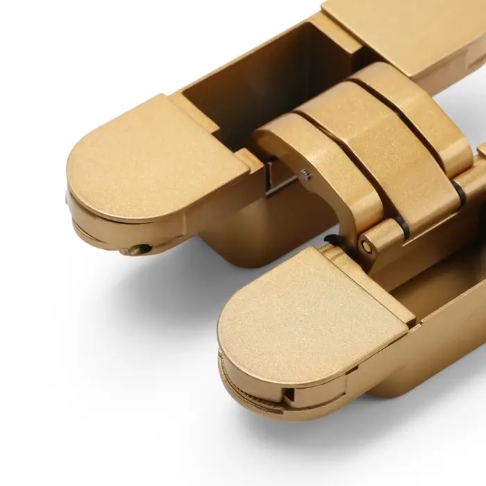 Петля скрытой установки LOCKLAND, 30&times;110 мм, с 3D-регулированием, цвет матовое золото