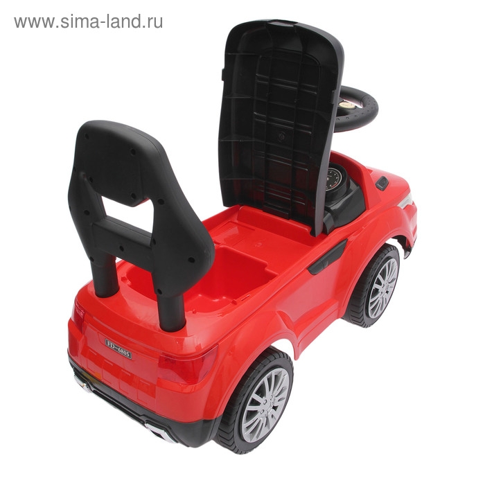 Толокар «Гонка», световые и звуковые эффекты, цвет красный Толокар «Гонка», световые и звуковые эффекты, цвет красный
