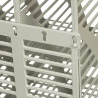 Лоток вертикальный Attache сборный 3 отделения серый