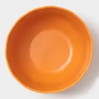 Салатник Magistro Potter, 1.2 л, d=17.4, фарфор, оранжевый