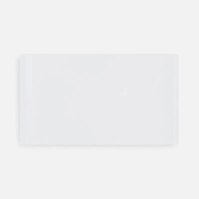 Лейбл из ПВХ Dzeta, M, прозрачный