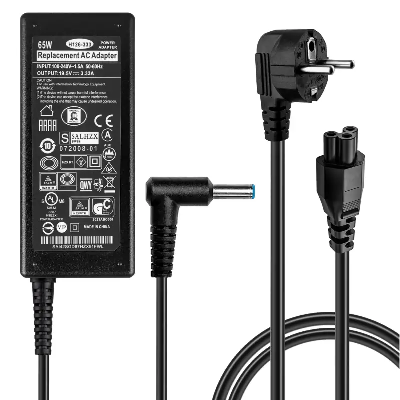 Блок питания HP 19.5V 3.33A 4,5 х 3,0 (50шт/кор) Блок питания HP 19.5V 3.33A 4,5 х 3,0 (50шт/кор)