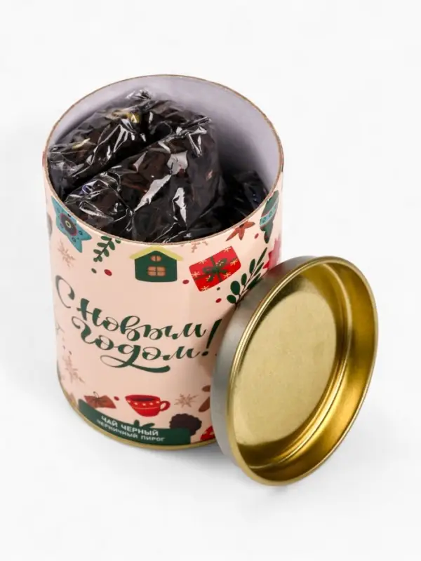 Чай подарочный в тубусе &laquo;С Новым годом&raquo;, 50 г
