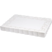 Салфетки ажурные Гуслица бумажные прямоугольные 30х40см 250шт/уп