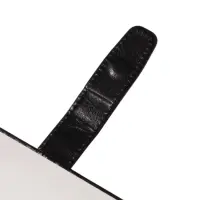 Ежедневник недатированный формат А5, с хлястиком, 128л, линия, пвх, Черный Ежедневник недатированный формат А5, с хлястиком, 128л, линия, пвх, Черный