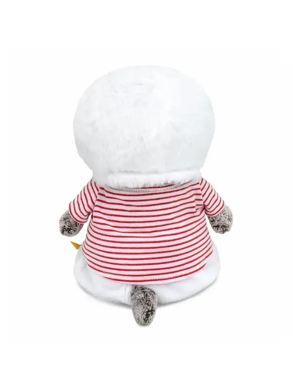 Мягкая игрушка &laquo;Кот Басик baby&raquo; в костюмчике &laquo;Снеговик&raquo;, 20 см