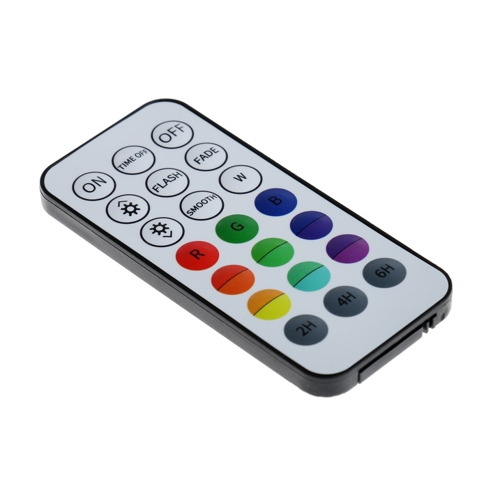 Светильник подводный с ПДУ, 13 LED, 4 Вт, IP68, RGB, таймер, от батареек 3*AAA (не в компл.)   99494 Светильник подводный с ПДУ, 13 LED, 4 Вт, IP68, RGB, таймер, от батареек 3*AAA (не в компл.)   99494