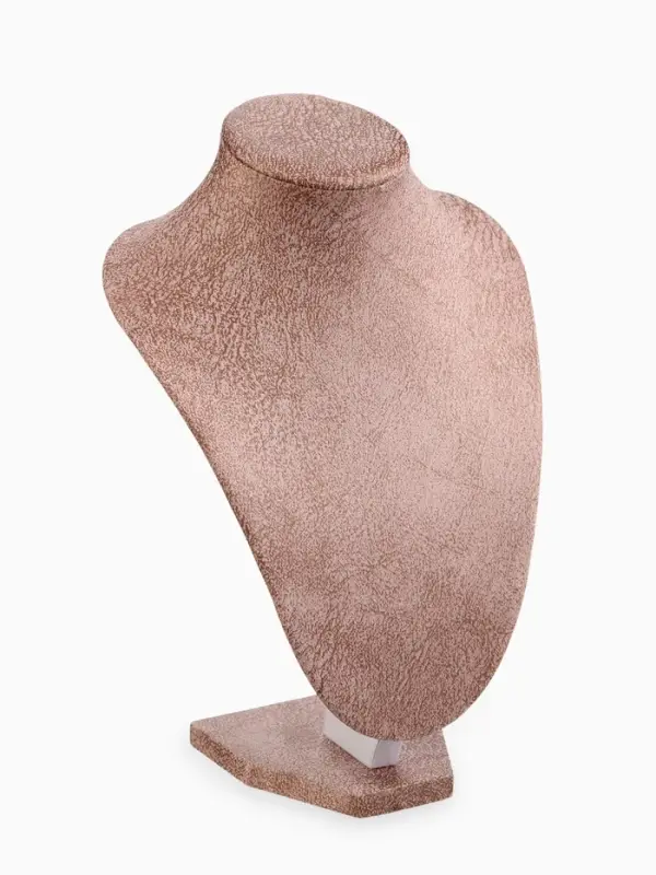 Бюст для украшений QF, 16&times;11&times;21 см, розовый