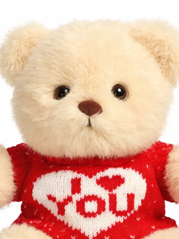 Мягкая игрушка "Мишка. Я люблю тебя" 20 см