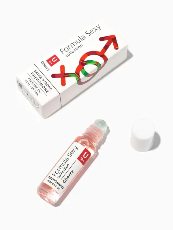 Парфюмерное масло женское с феромонами Formula Sexy Collection Cherry U104, 8 мл (по мотивам Lost Cherry (Tom Ford)