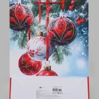 Пакет подарочный &laquo;Новогодние сокровища&raquo;, 33&times;10&times;42.5 см