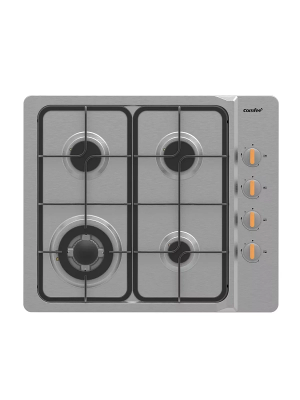 Газовая варочная панель CGH603X, 4 конфорки, WOK, нерж сталь Газовая варочная панель CGH603X, 4 конфорки, WOK, нерж сталь