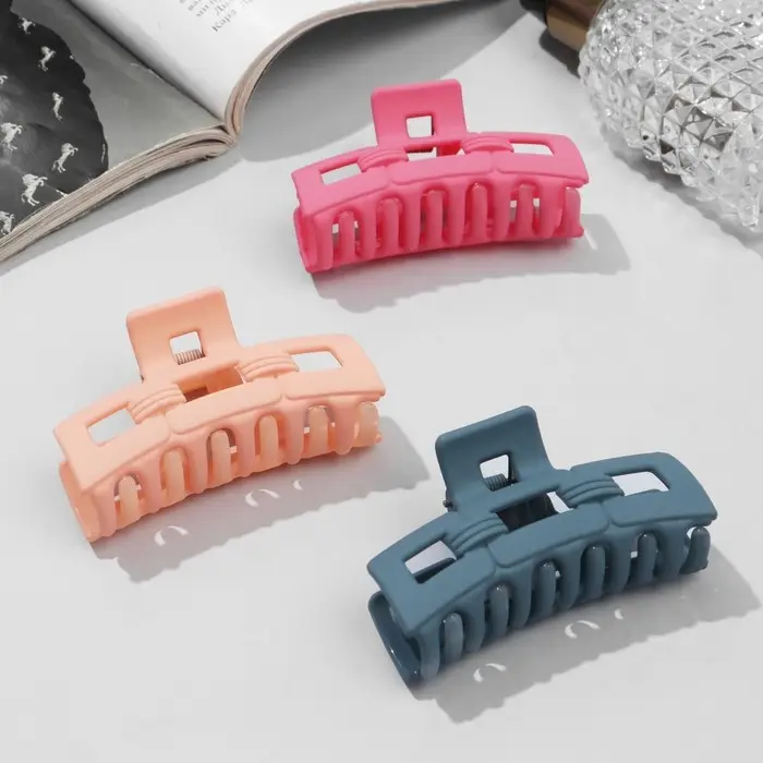 Крабик для волос «Матовый», связка, 7 см, МИКС Крабик для волос «Матовый», связка, 7 см, МИКС