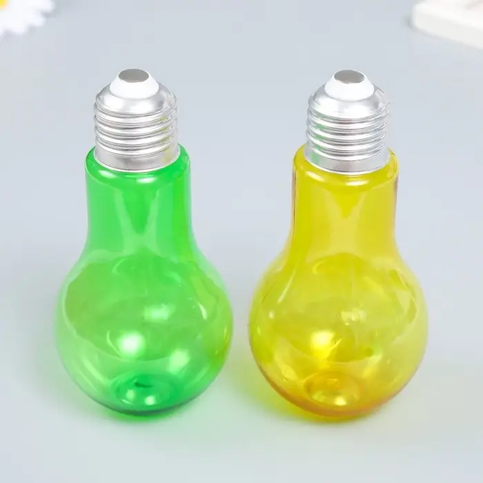 Баночка для скрапбукинга Баночка для скрапбукинга "Цветная лампочка" 140 мл МИКС 11х5х5 см