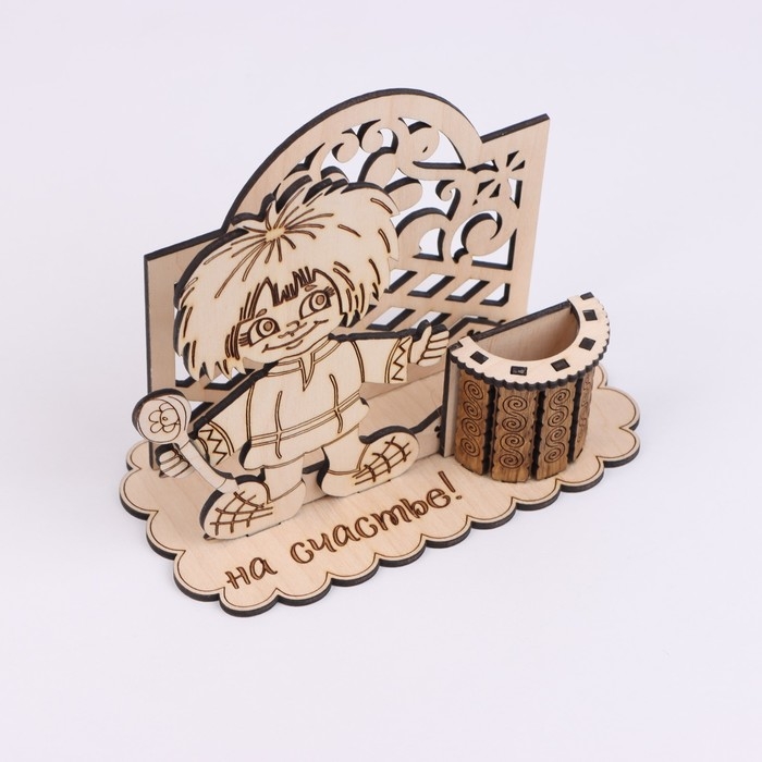 Салфетница с подставкой под зубочистки, 14 х 12 см Салфетница с подставкой под зубочистки, 14 х 12 см