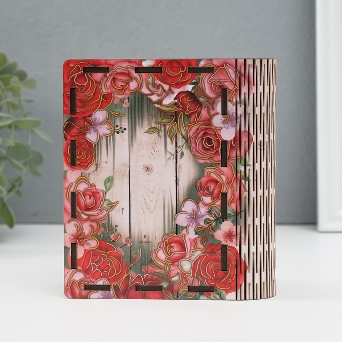 Шкатулка-книга  Шкатулка-книга "Любимой мамочке" 14х12х5 см МИКС