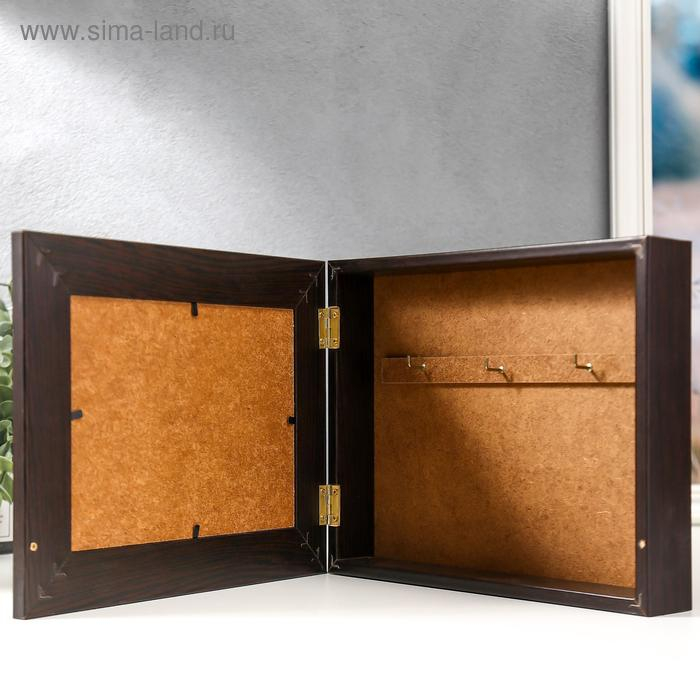 Ключница Ключница "Амстердам" венге 19х24 см МИКС