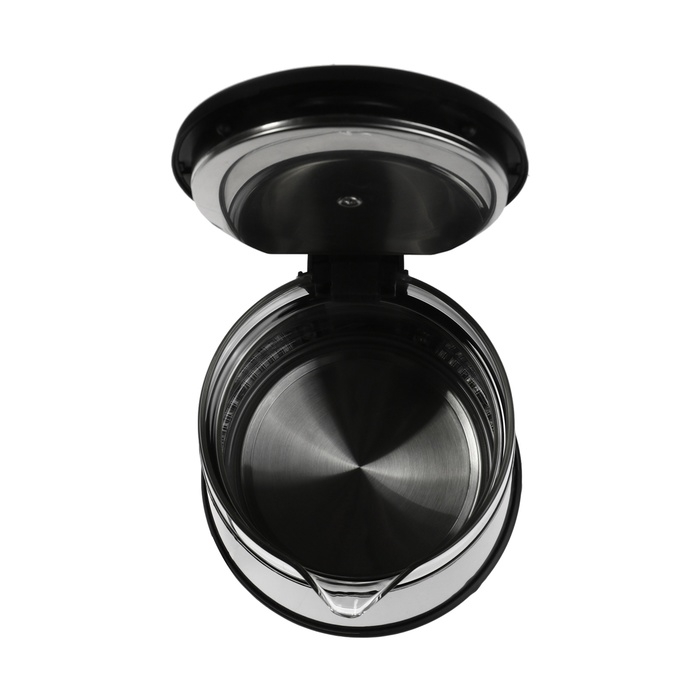 Чайник электрический Energy E-200, металл, колба стекло, 1.2 л, 1350 Вт, серый Чайник электрический Energy E-200, металл, колба стекло, 1.2 л, 1350 Вт, серый