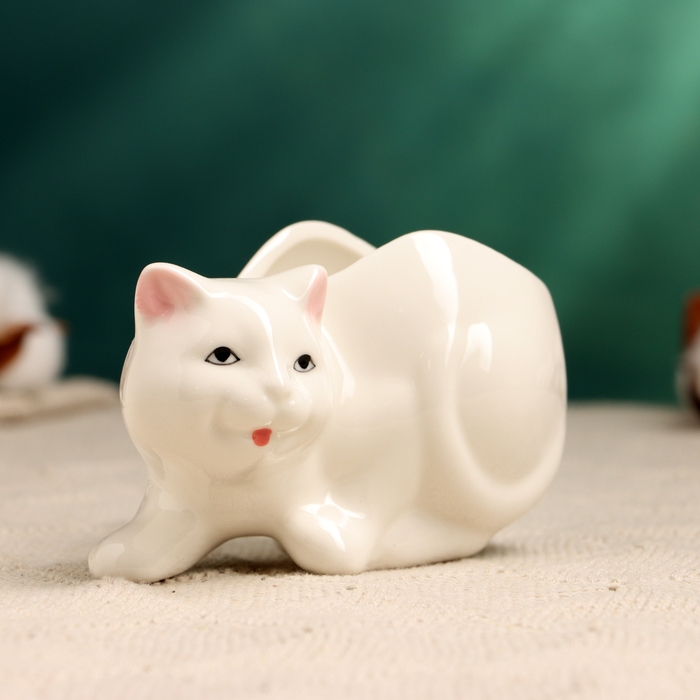 Горшок  Горшок "Кошка" 11х6х6,5см