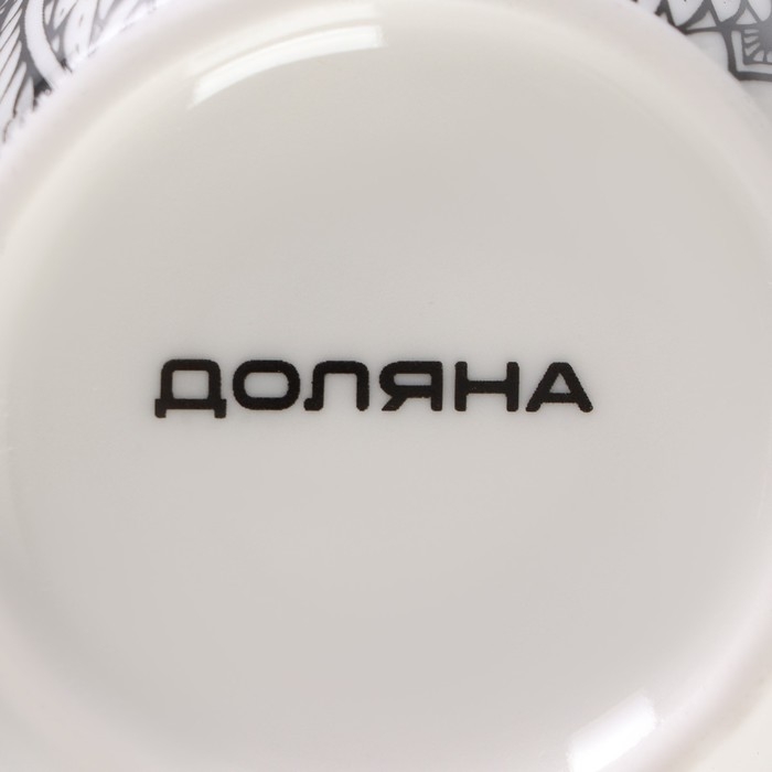 Кружка фарфоровая Доляна «Царь зверей», 350 мл Кружка фарфоровая Доляна «Царь зверей», 350 мл