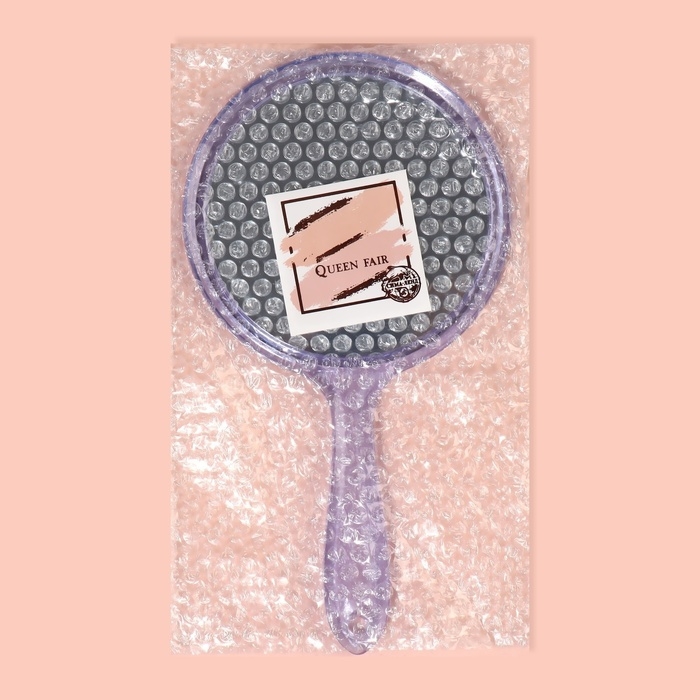 Зеркало с ручкой, двустороннее, с увеличением, d зеркальной поверхности 10 см, цвет МИКС Зеркало с ручкой, двустороннее, с увеличением, d зеркальной поверхности 10 см, цвет МИКС