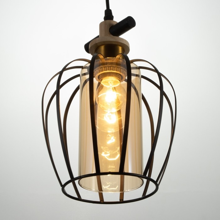 Светильник BayerLux 2118/1BK E27 40Вт черный 15х15х100 см Светильник BayerLux 2118/1BK E27 40Вт черный 15х15х100 см