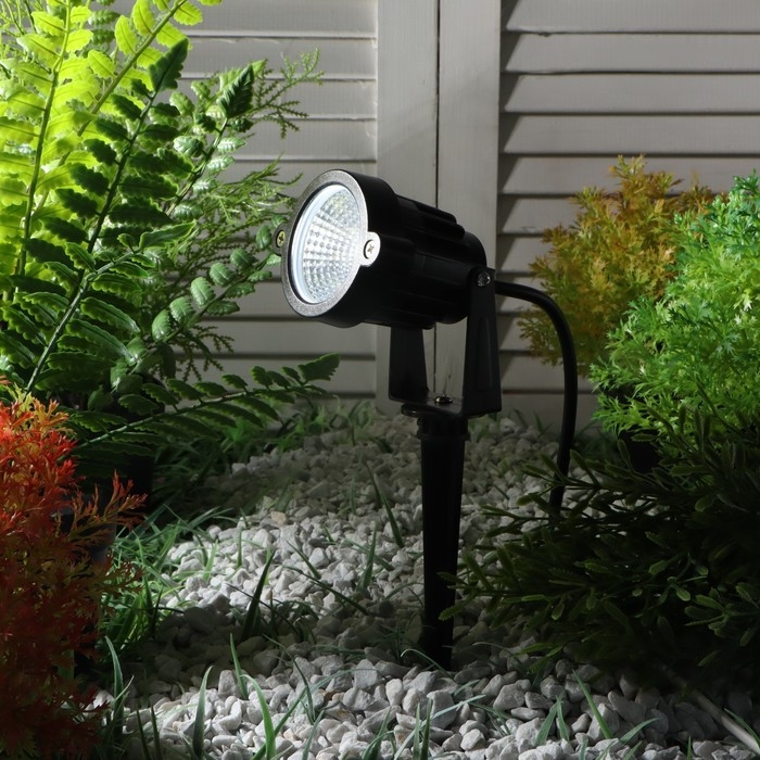 Светильник светодиодный грунтовый, 7 Вт, 630 Лм, IP65, 6500 К, 220 В Светильник светодиодный грунтовый, 7 Вт, 630 Лм, IP65, 6500 К, 220 В