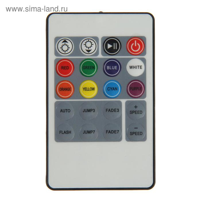 Контроллер Ecola для RGB ленты 16 × 8 мм, 220 В, 1000 Вт, пульт ДУ Контроллер Ecola для RGB ленты 16 × 8 мм, 220 В, 1000 Вт, пульт ДУ