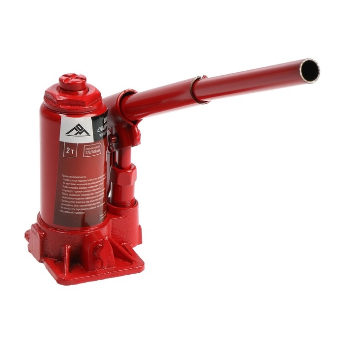 Домкрат бутылочный гидравлический ЛОМ, подъем/подхват 278/148 мм, 2 т Домкрат бутылочный гидравлический ЛОМ, подъем/подхват 278/148 мм, 2 т
