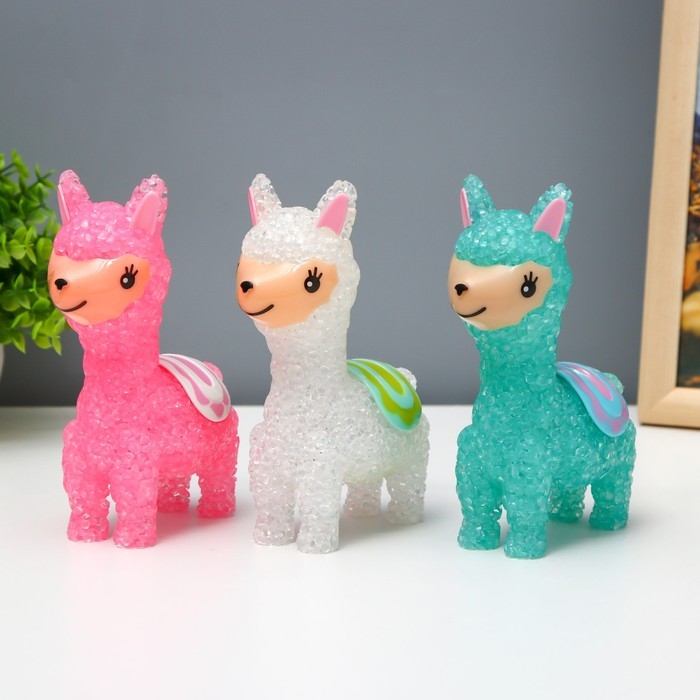 Ночник Ночник "Лама" LED 1Вт от батареек LR44 МИКС 10х15х5,5см RISALUX