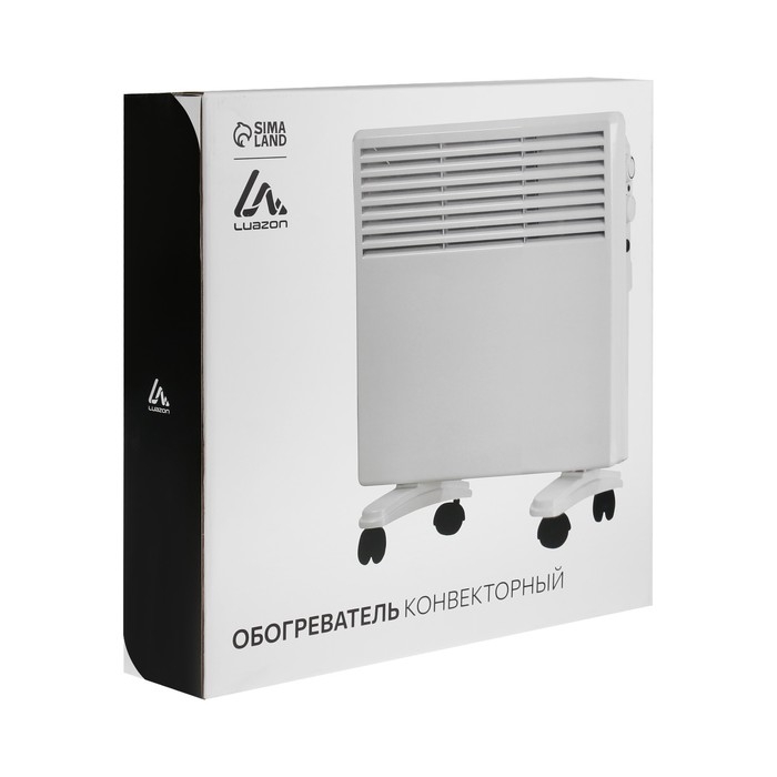 Обогреватель конвекторный Luazon LКO-02, напольный, 1000 Вт, 18 м², 2 режима, белый Обогреватель конвекторный Luazon LКO-02, напольный, 1000 Вт, 18 м², 2 режима, белый