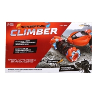 Перевёртыш радиоуправляемый CLIMBER, 1:16, 4WD, световые эффекты, работает от аккумулятора, цвет синий