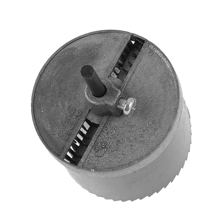 Набор пил кольцевых ТУНДРА, высота 50 мм (2 Набор пил кольцевых ТУНДРА, высота 50 мм (2"), 26-32-38-45-50-56-63 мм, 7 шт.