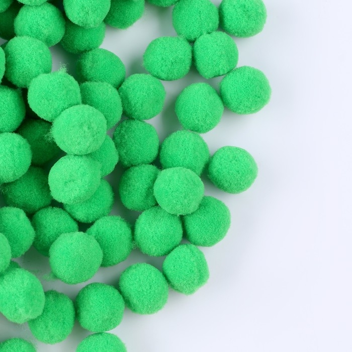 Набор деталей для декора &laquo;Бомбошки&raquo;, набор 1000 шт., размер 1 шт. &mdash; 2 см, цвет зелёный