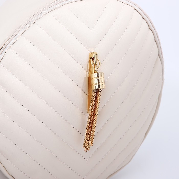 Сумка кросс-боди на молнии, цвет белый Сумка кросс-боди на молнии, цвет белый