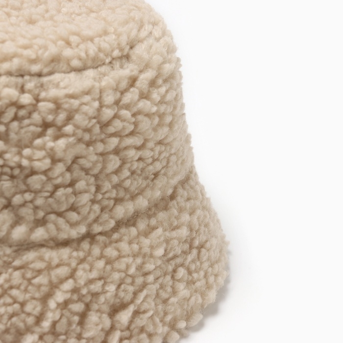 Панама зимняя двусторонняя MINAKU, цвет бежевый, р-р 56-58 Панама зимняя двусторонняя MINAKU, цвет бежевый, р-р 56-58