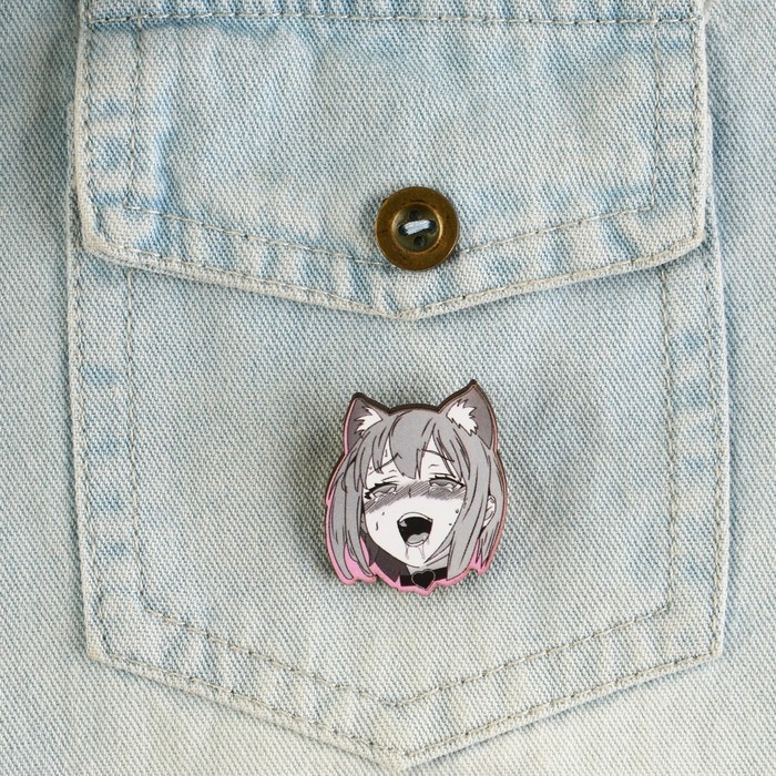 Значок деревянный «Комикс», аниме, 2,9 х 3,3 см Значок деревянный «Комикс», аниме, 2,9 х 3,3 см